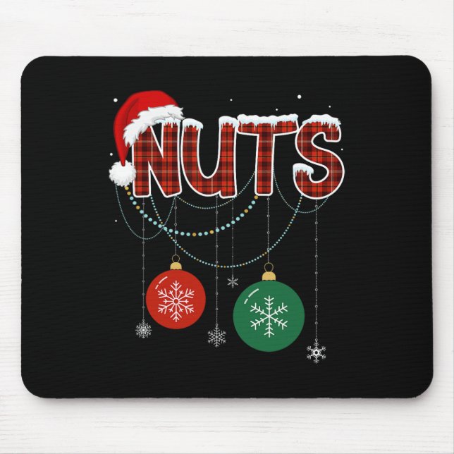 Tapis De Souris Châtaignes jumelles Famille Amusants Couples Poitr (Devant)