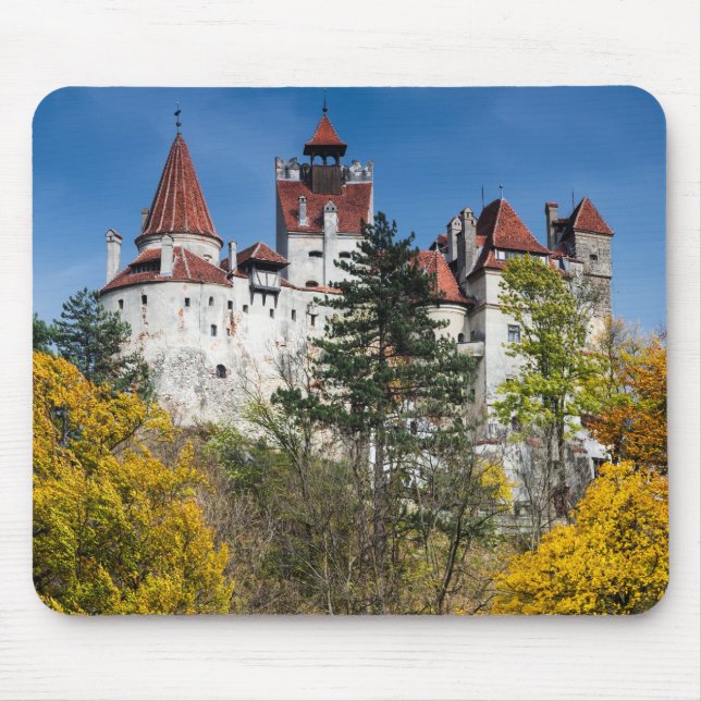 Tapis De Souris Château de Bran en Roumanie mousepad (Devant)