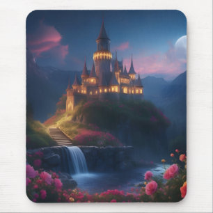 Tapis De Souris Château de Montagne Midnight Four