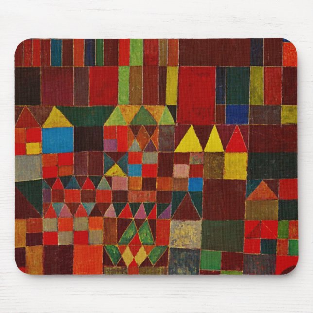 Tapis De Souris Château de Paul Klee (Devant)