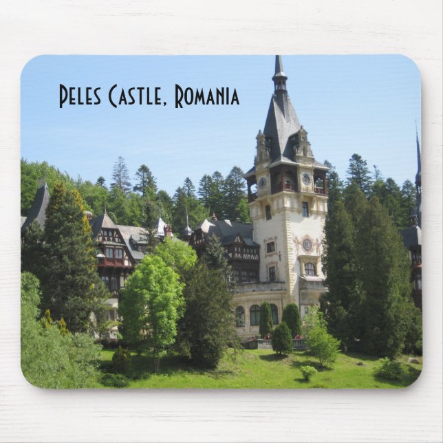 Tapis De Souris Château de Peles, Roumanie (Devant)