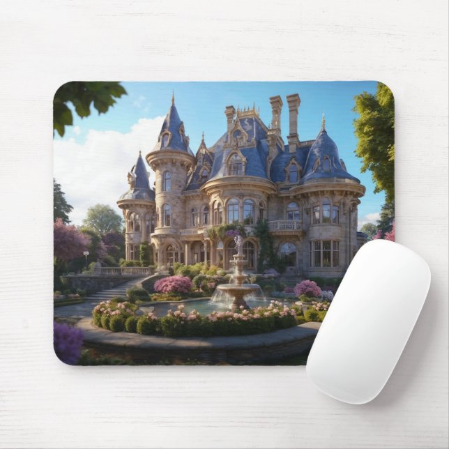 Tapis De Souris Château de Splendor victorien (Avec souris)