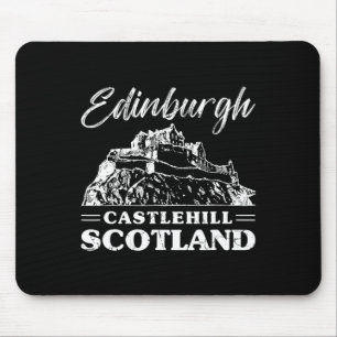 Tapis De Souris Château d'Édimbourg Écosse Écossais Europe Vacance