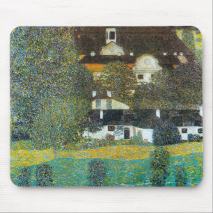 Tapis De Souris Château Kammer sur l'Attersee II de Gustav Klimt