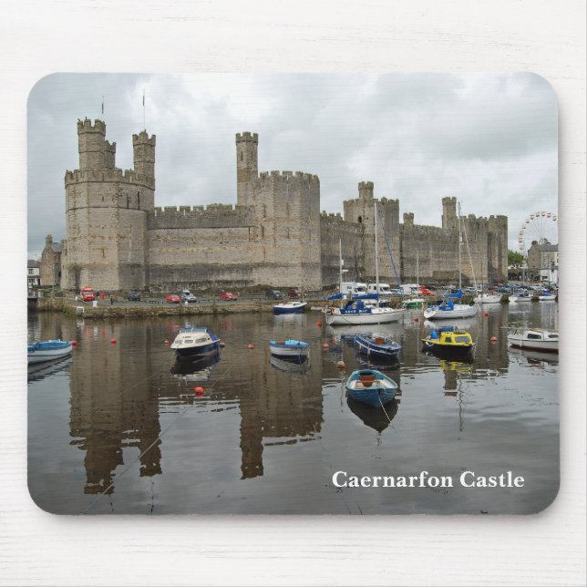 Tapis De Souris Château Mousepad de Caernarfon (Devant)