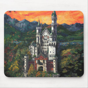 Tapis De Souris Château Schloss Neuschwanstein