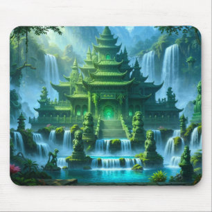 Tapis De Souris Château Temple du Trône de Jade Secret