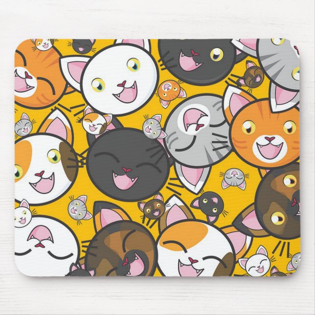 Tapis De Souris Chats (Devant)