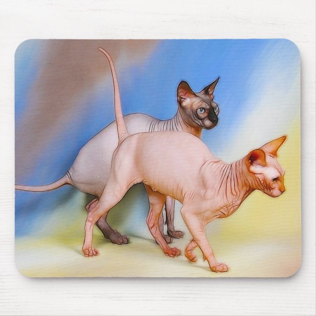 Tapis De Souris chats (Devant)