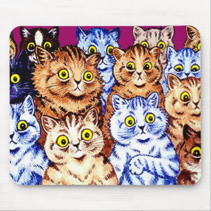 Tapis De Souris Chats cool par Louis Wain