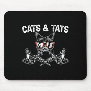Tapis De Souris Chats Et Tats Encaissant Tatouage Adulte Tatouage