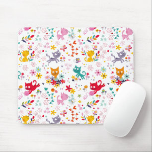 Tapis De Souris Chats mignons et amusants