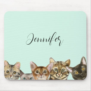 Tapis De Souris Chats mignons Mousepad personnalisé