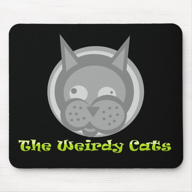 Tapis De Souris Chats Mousepad de Weirdy (Devant)