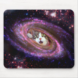 Tapis De Souris Chats spatiaux Galaxy LOL Mousepad (horizontal)