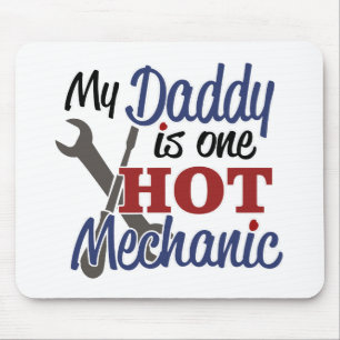 Tapis De Souris Chaud mécanicien papa
