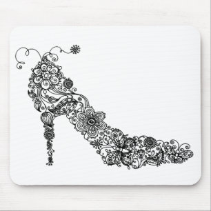Tapis De Souris Chaussure chic ~ Mousepad