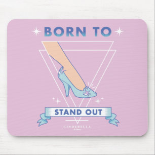 Tapis De Souris Chaussure En Verre Cindrella "Né Pour Se Retirer"