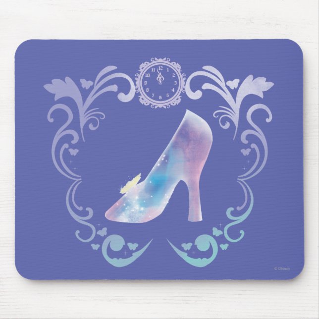 Tapis De Souris Chaussure en verre de Cendrillon (Devant)