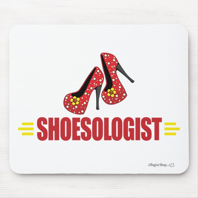 Tapis De Souris Chaussures amusantes (Devant)