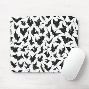 Tapis De Souris Chauve-souris gothique