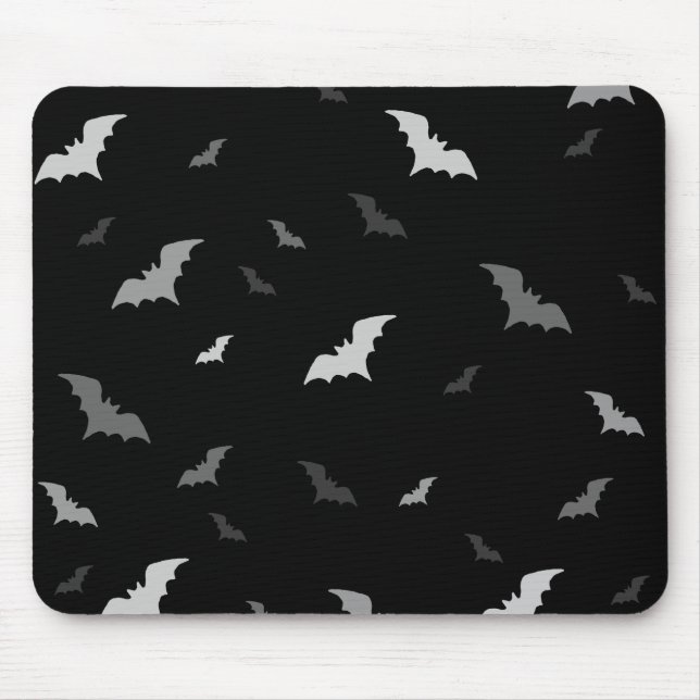 Tapis De Souris 🦇 chauve-souris gothique vampire (Devant)