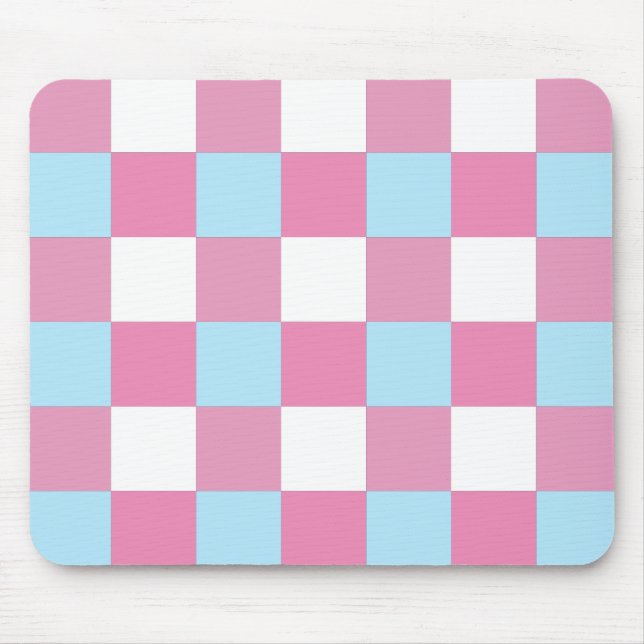 Tapis De Souris Checkerboard Pattern (Devant)