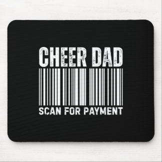Tapis De Souris Cheer Dad Scan For Payment Cheerleading 