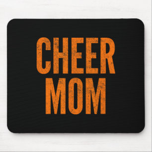 Tapis De Souris Cheer maman cheerleading parents appariés orange