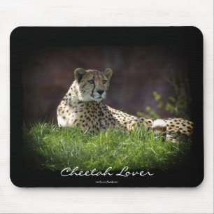 Tapis De Souris Cheetah Wild Chat Animal-Lover Mousepad