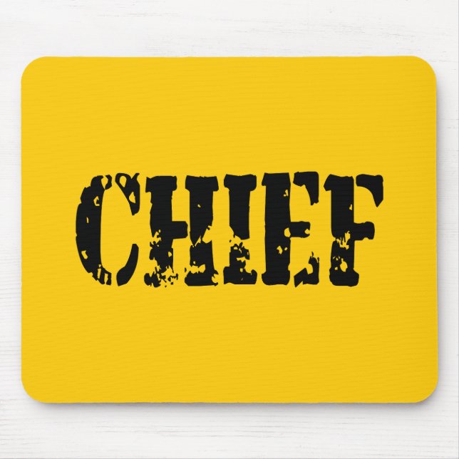TAPIS DE SOURIS CHEF (Devant)