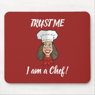 Tapis De Souris Chef femme