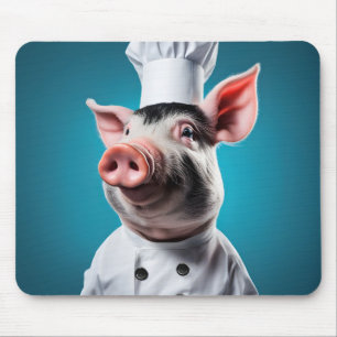 Tapis De Souris Chef Pig