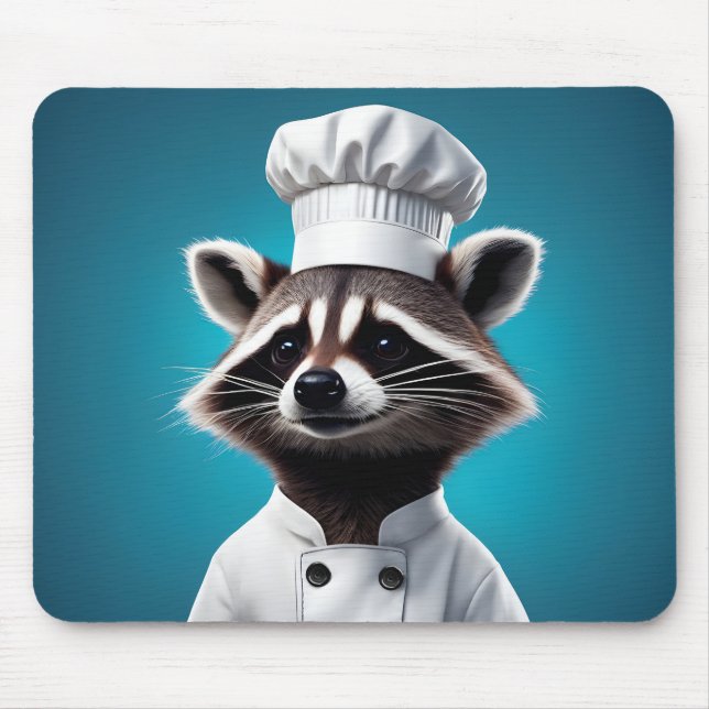 Tapis De Souris Chef Raccoon (Devant)
