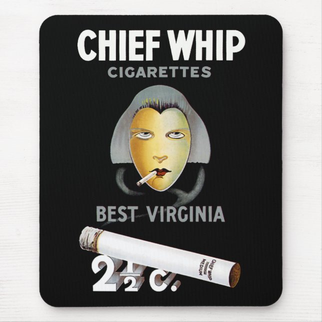 Tapis De Souris Chef Whip Cigarettes (Devant)