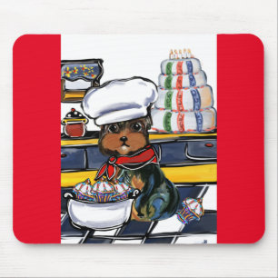 Tapis De Souris Chef Yorkie Poo