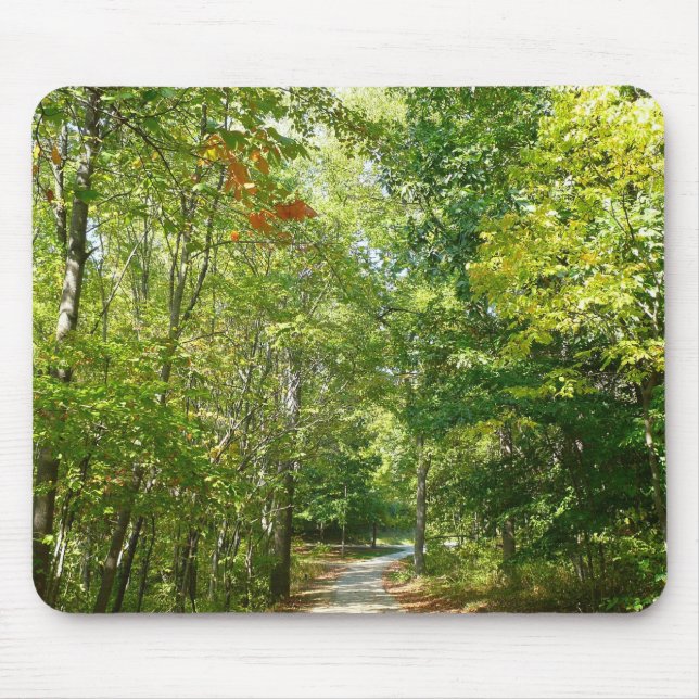Tapis De Souris Chemin boisé centenaire I Ellicott City Nature (Devant)