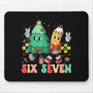 Tapis De Souris Chemise 67 pour enseignants 67 Mème Six Sept Noël