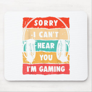 Tapis De Souris Chemise Amusante Pour Ados Garçons Homme Jeu Vidéo