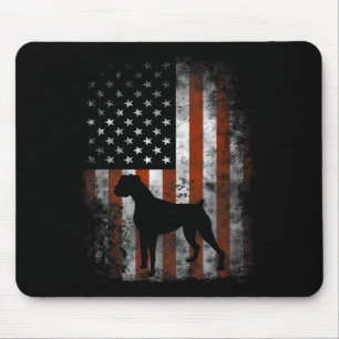Tapis De Souris Chemise Boxer Drapeau Américain Usa 4 Juillet Cade