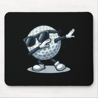 Tapis De Souris Chemise de balle de golf Dabbing Drôle garçons hom