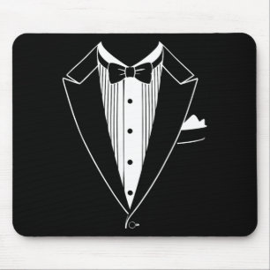 Tapis De Souris Chemise de costume smoking Hommes Femmes Enfants N