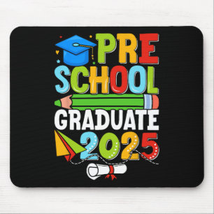 Tapis De Souris Chemise de fin d'études préscolaire 2025 Garçons P
