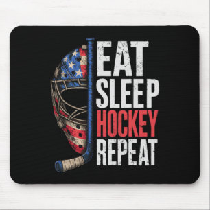 Tapis De Souris Chemise de hockey Cadeaux de garçon de hockey Truc