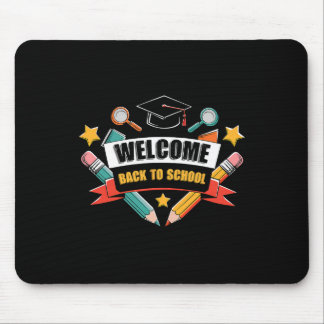 Tapis De Souris Chemise de rentrée scolaire Mignonne 2025 Pomme Ét
