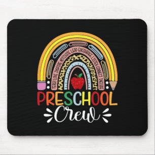 Tapis De Souris Chemise d'enseignant pour équipage préscolaire - D