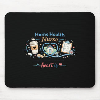 Tapis De Souris Chemise d'infirmière de soins à domicile Apporter 