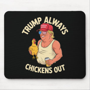 Tapis De Souris Chemise drôle de papa tarifaire Mème Taco Trump to