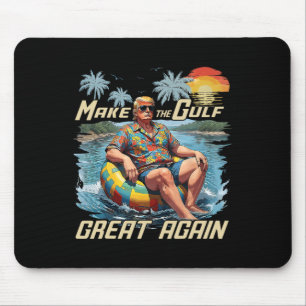 Tapis De Souris Chemise drôle de Trump Faire le Golfe Grand Trump