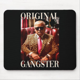 Tapis De Souris Chemise Gangster originale Maga Donald Trump 20